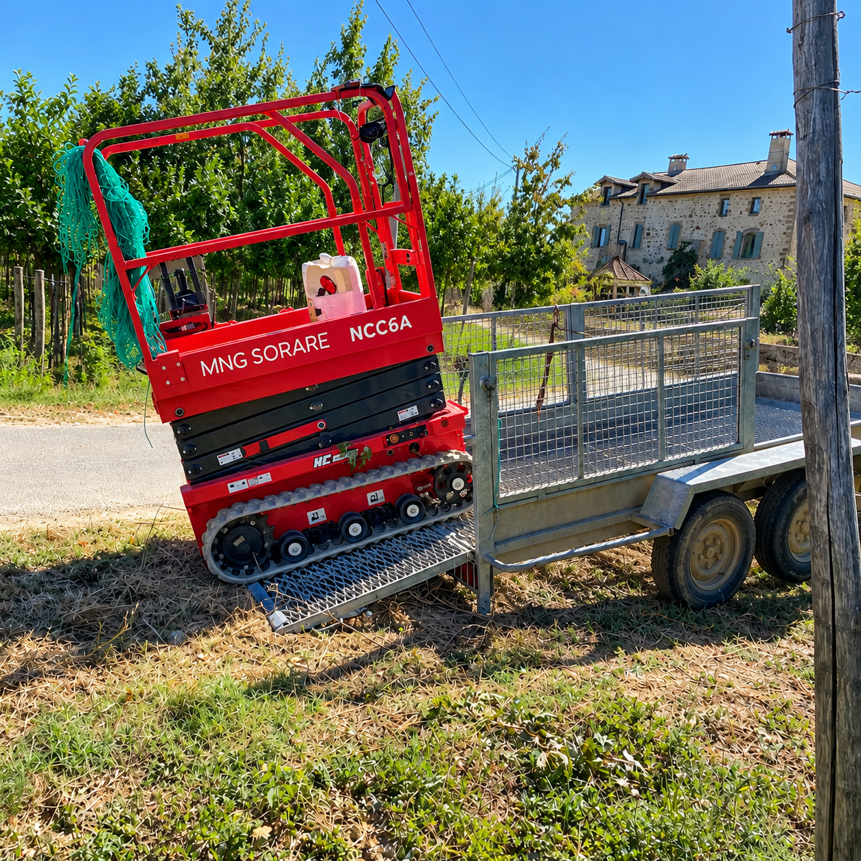 Nacelle automotrice sur chenilles – Image 2